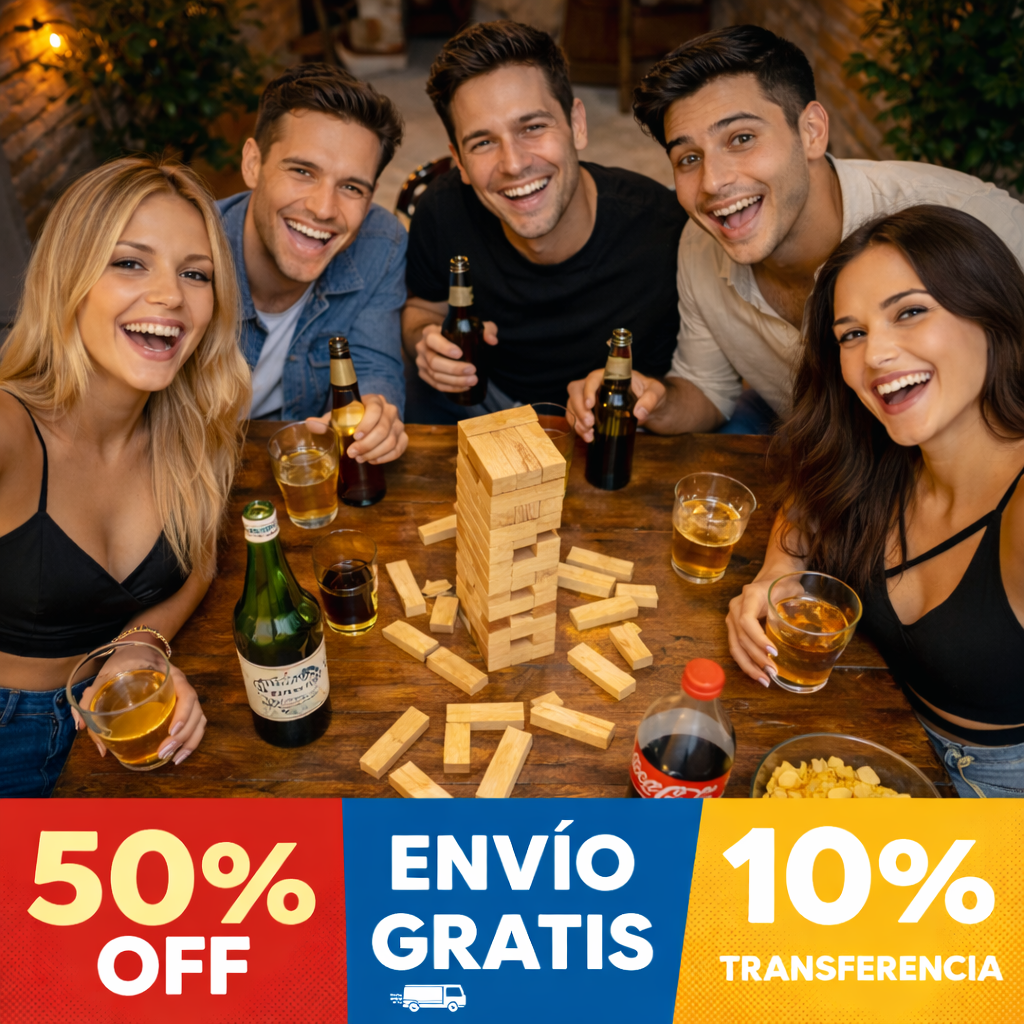 JENGA PREVIA CON AMIGOS + ENVIO GRATIS