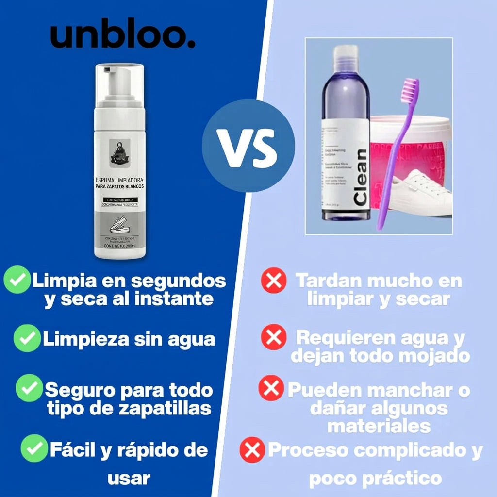 ESPUMA RESTAURADORA DE CALZADO+ ENVIO GRATIS