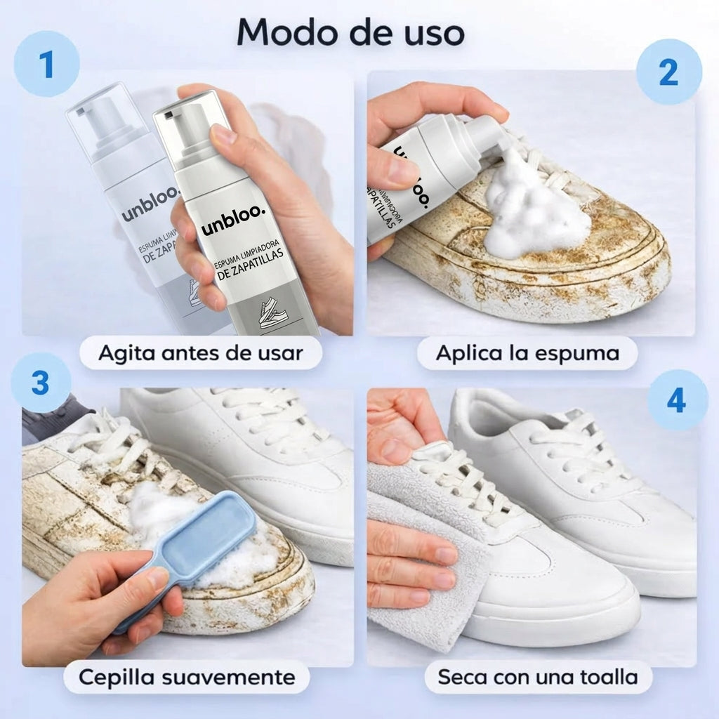 ESPUMA RESTAURADORA DE CALZADO+ ENVIO GRATIS