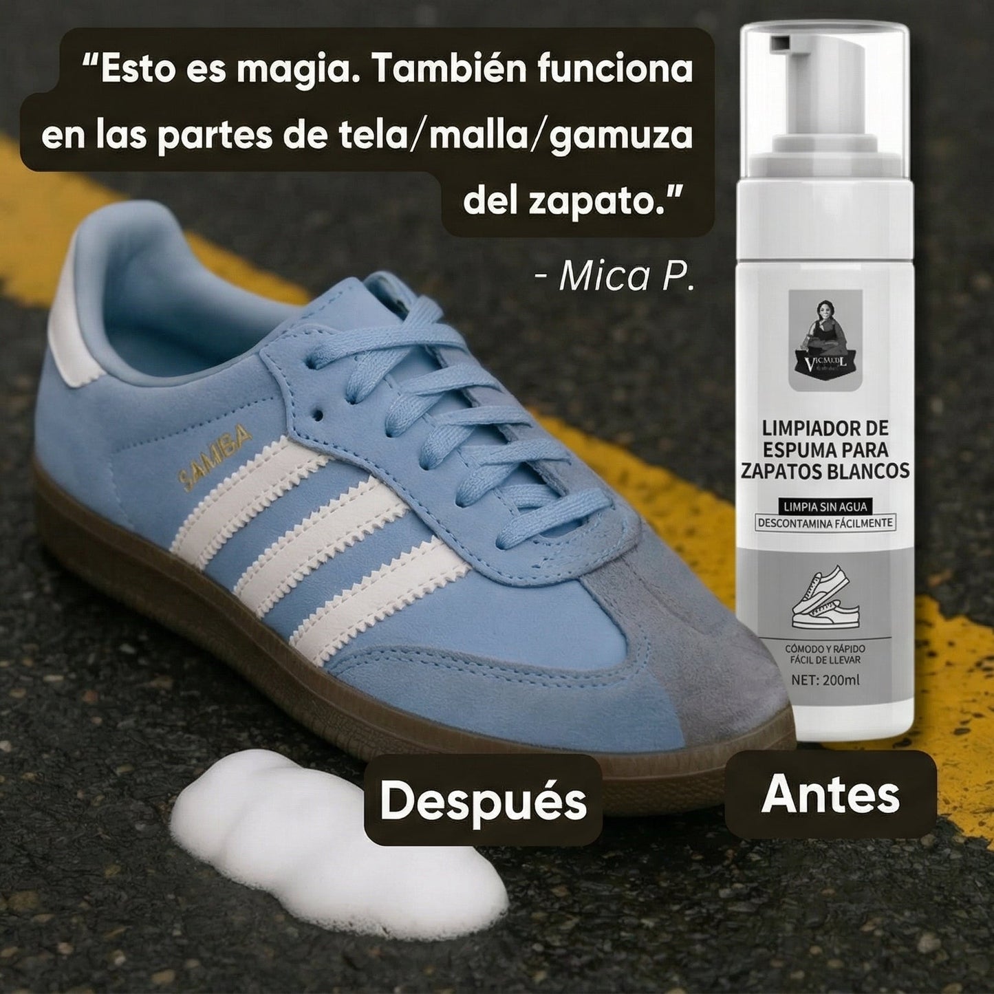 ESPUMA RESTAURADORA DE CALZADO+ ENVIO GRATIS